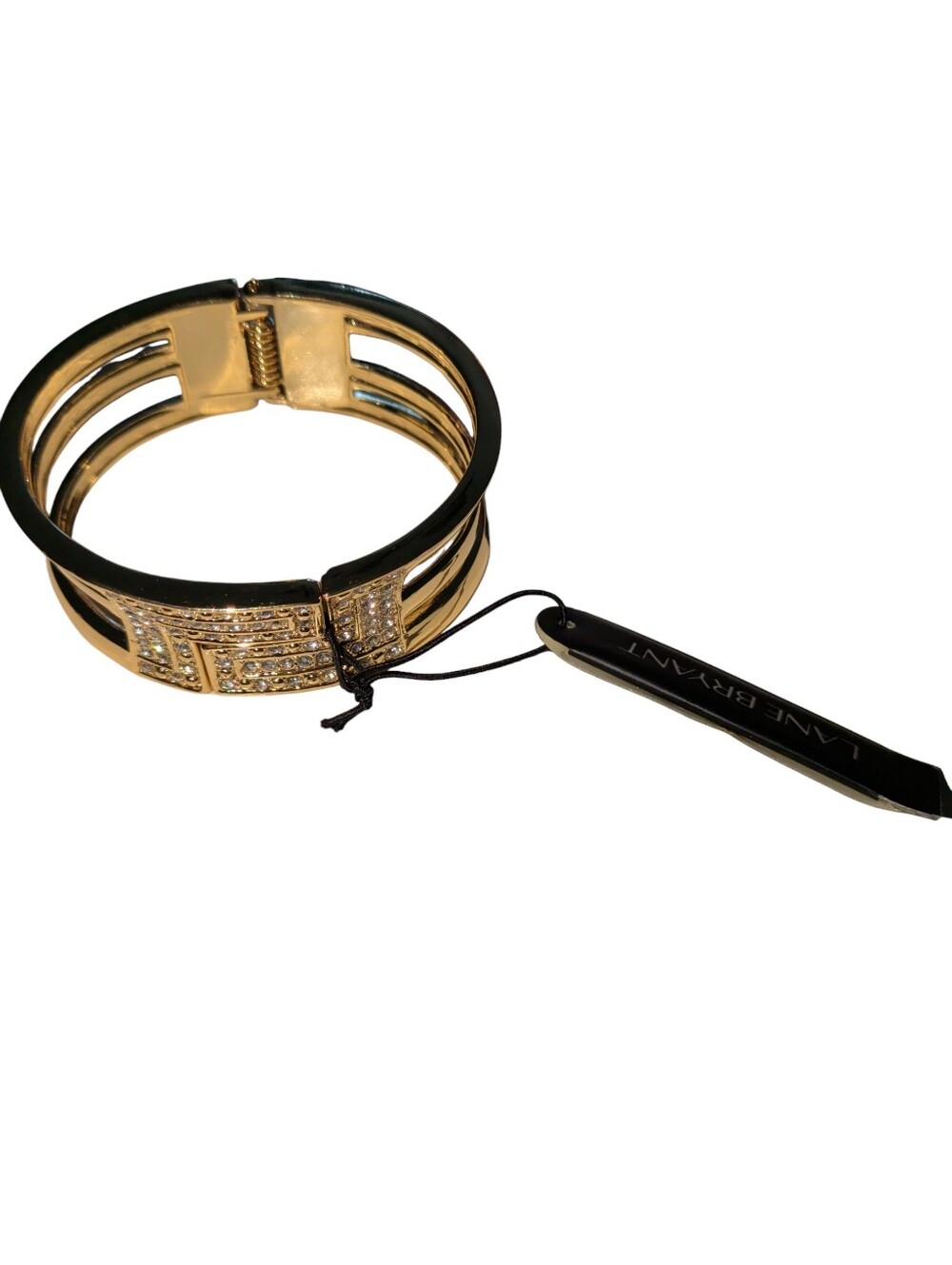 New Lane Bryant Golden Rhinestone Bracelet